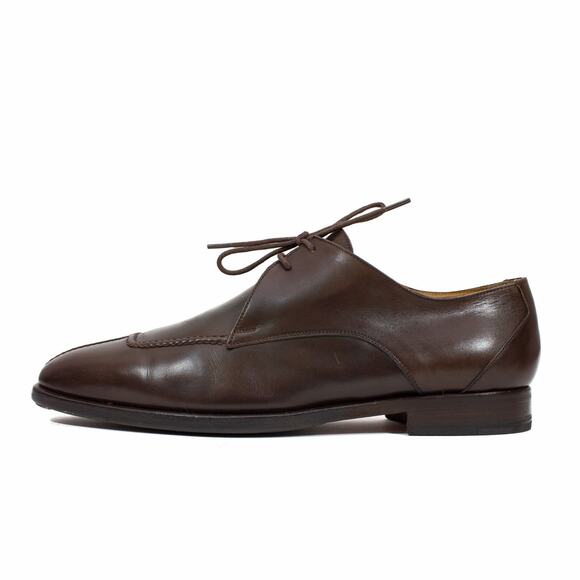 RERE Hermès By John Lobb Split Toe Derby Calfskin Leather Dress Shoes US11 main image 12